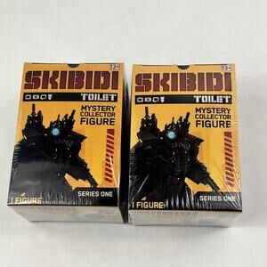 Skibidi Toilet Mystery Collector Figure Series One Blind Box Lot of 2 New Sealed